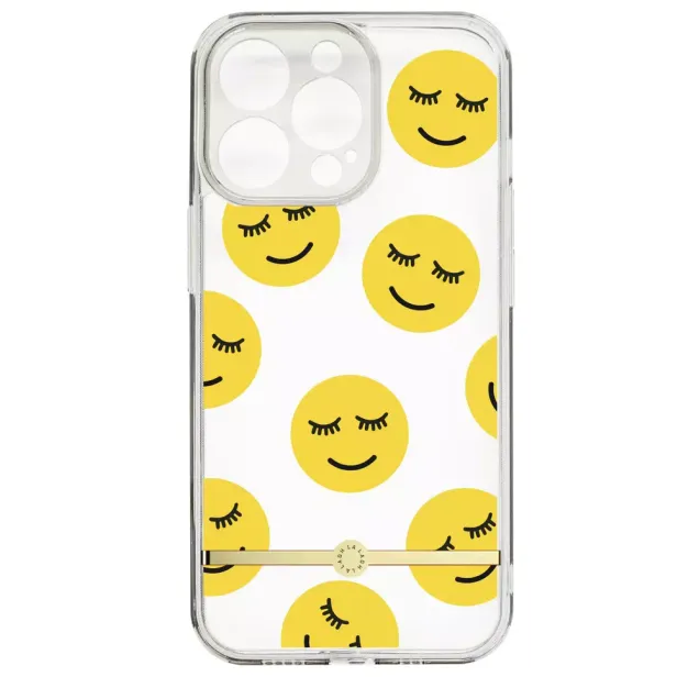 Peter Jäckel Design Back Cover Smile Apple iPhone 12/ 12 Pro Gelb