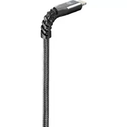 Cellularline Tetraforce Data Cable Strong USB Typ-C/ Apple Schwarz