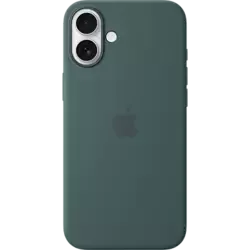 Apple Silikon Case iPhone 16 Plus Seegrün