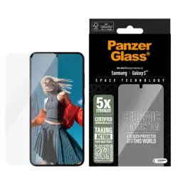 PanzerGlass Ceramic Displayschutz Samsung Galaxy S25 | Ultra-Wide Fit