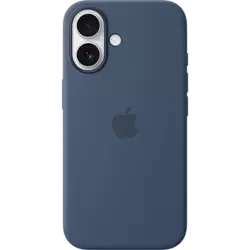 Apple Silikon Case iPhone 16 Denim