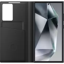 Samsung S-View Wallet Cover Galaxy S24 Ultra Schwarz